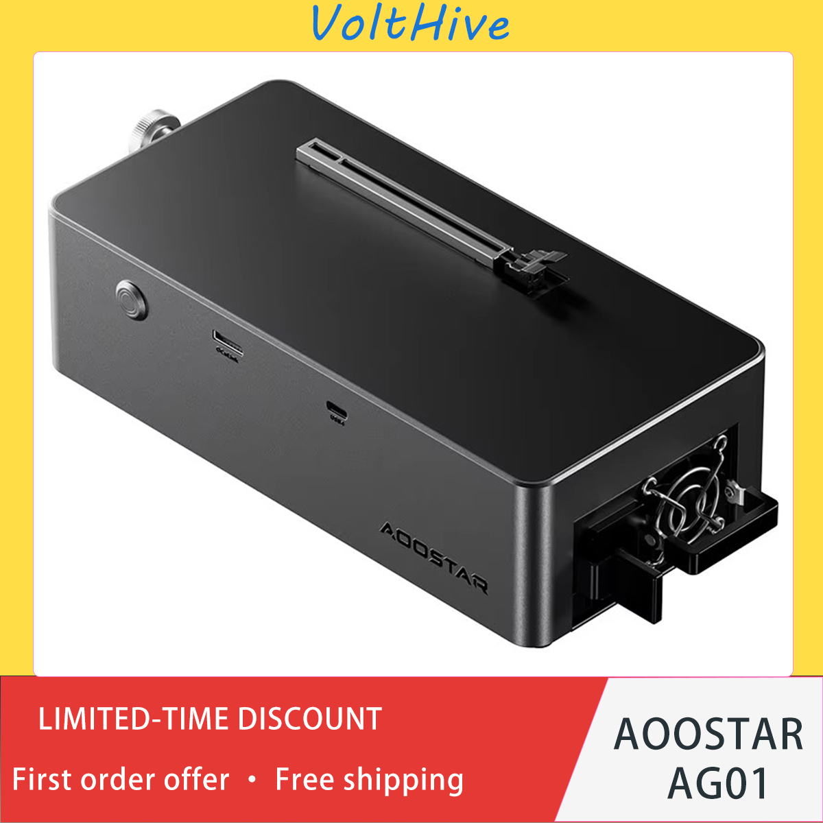 Oculink Egpu Mini Pc - AOOSTAR AG01 AG02, base para tarjetas