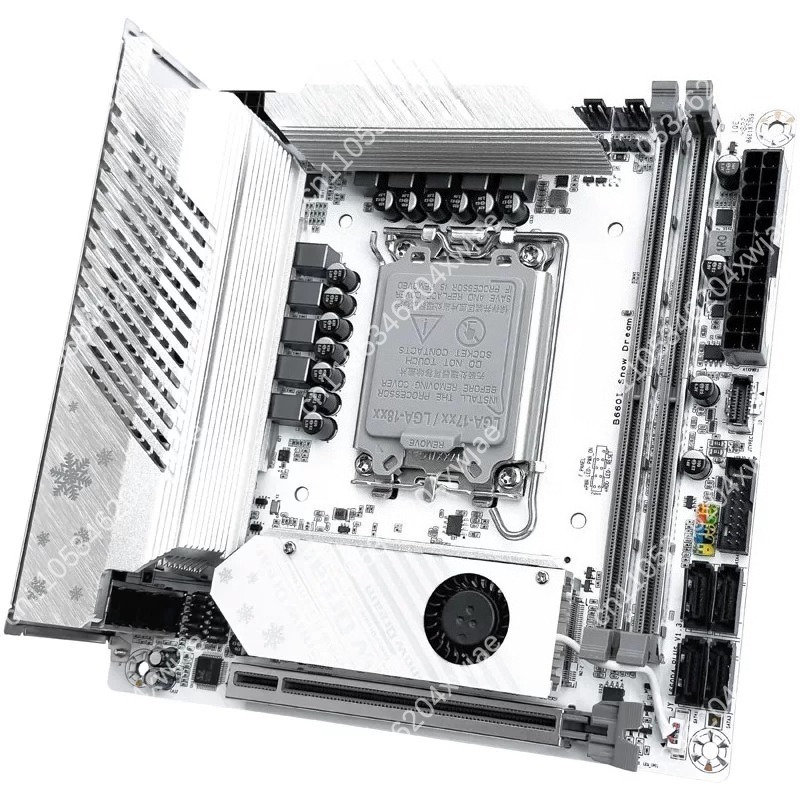 Placa base blanca Itx B760 Lga - Lga1700 Itx Motherboard Ddr5 reseña y precio