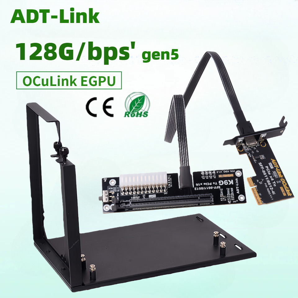 Base de Conexión PCIE 5.0 x4 a - Oculink Egpu Mini Pc reseña y precio